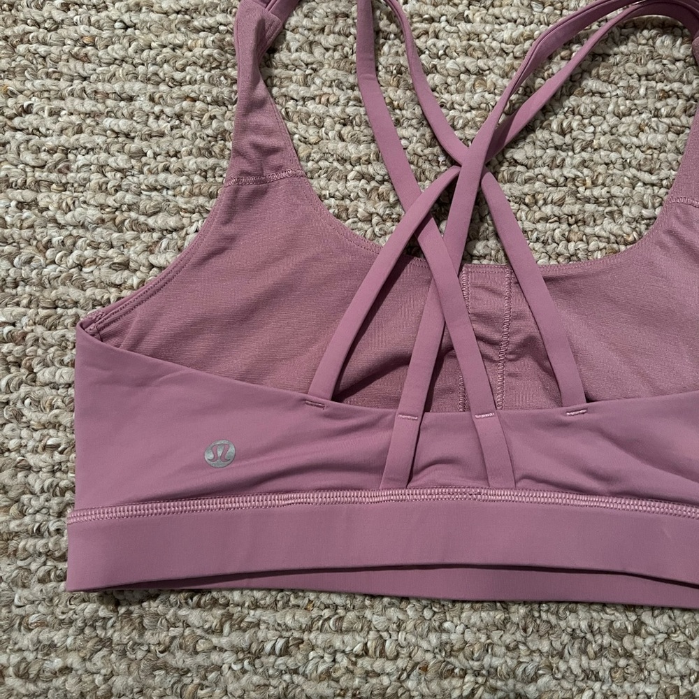 LuluLemon Energy Bra in Quicksand - Size 8 🦄